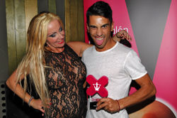 Alejandro Mango at Ninfa Awards 2014