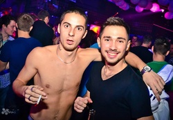 Petr Milovec and his friend Matt Boner, 2013