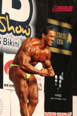 Giovanni Azpeitia at IFBB Tijuana Pro Show, 2013