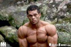 as Angel Cordoba at Muscle Hunks, 2009