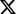 X handle