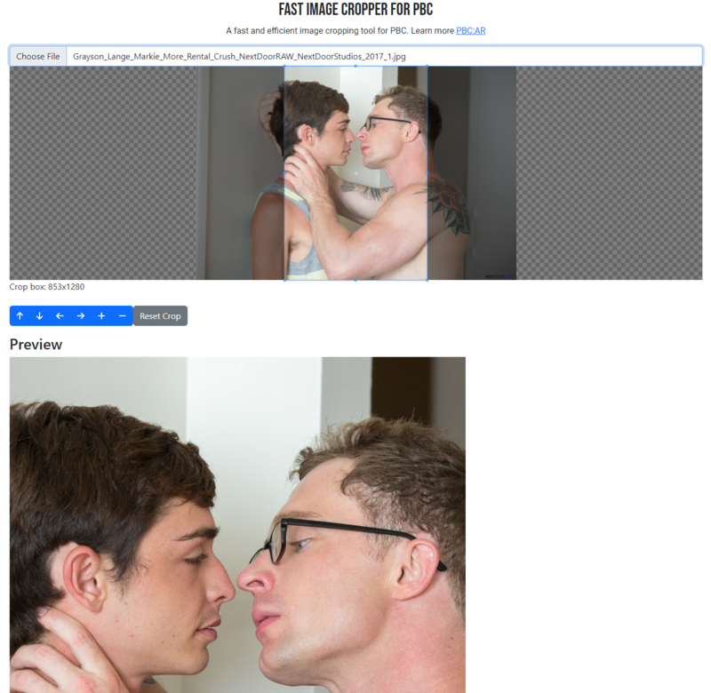 Cropping image